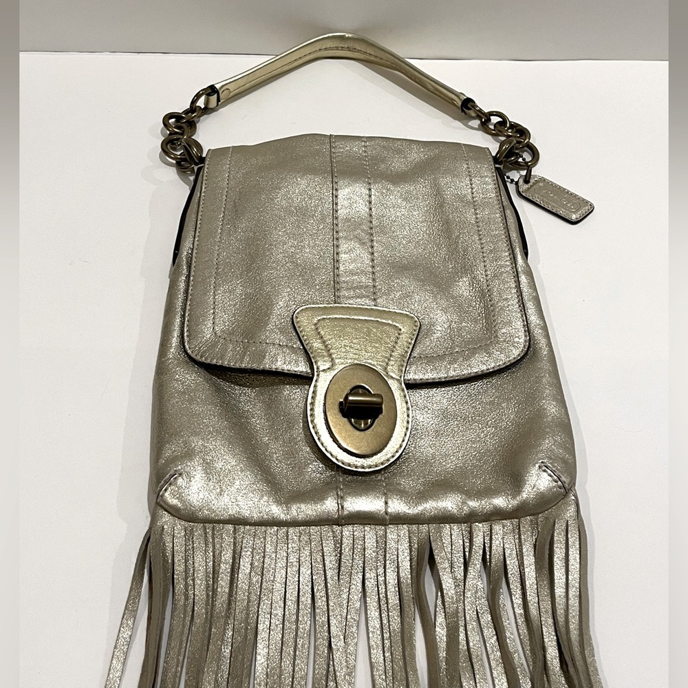 COACH Vintage Fringe Bag 90s SAMPLE RARE
